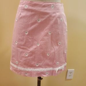 Lily Pulitzer Pink lined skirt